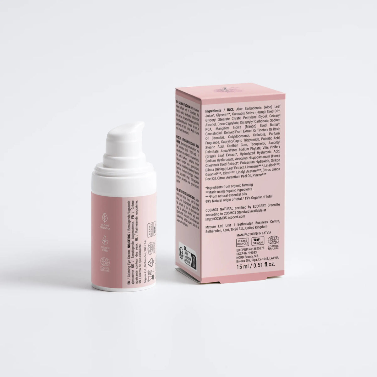 Beruhigende Augencreme