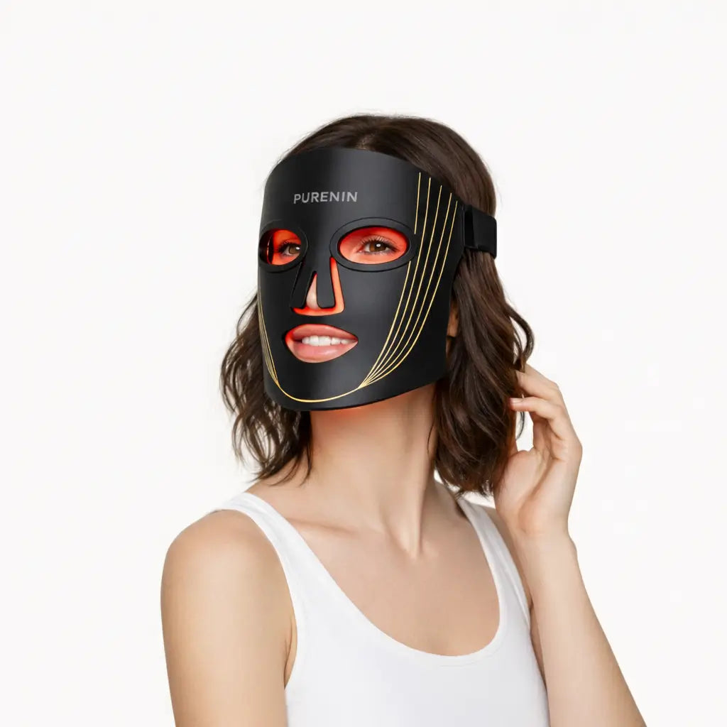 LED Lichttherapie Maske