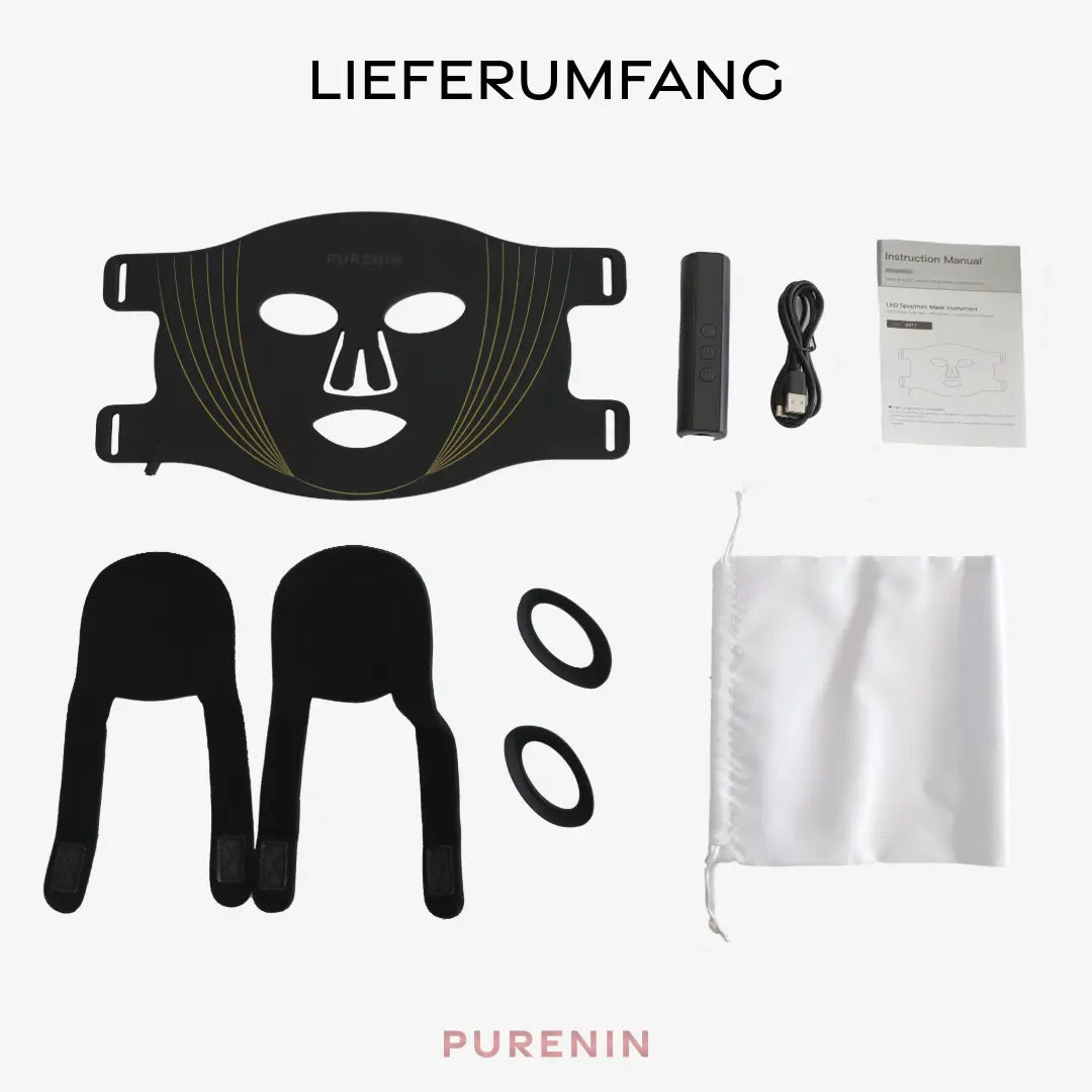 LED Lichttherapie Maske
