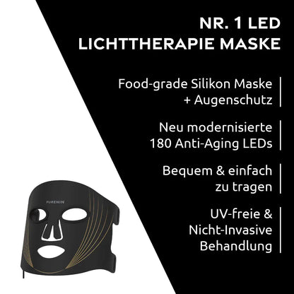 LED Lichttherapie Maske